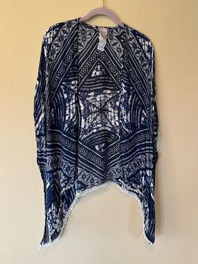 Chico’s | Blue Flowy Kimono
